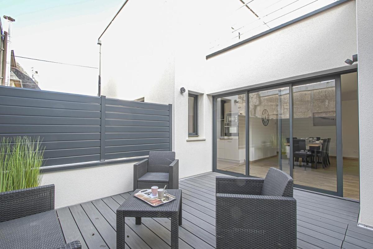 Quijote, Maison Moderne Avec Terrasse A 凯恩 外观 照片